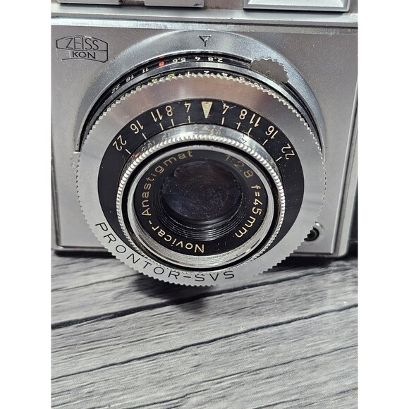 Vintage Zeiss Ikon Prontor-SVS Contina Film camera Made In Germany NOT TESTED - Picture 10 of 12
